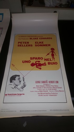 Locandina uno sparo nel - sparo, buio