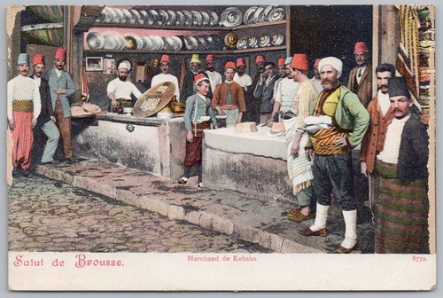 Turkey kebab sellers - kebab, at
