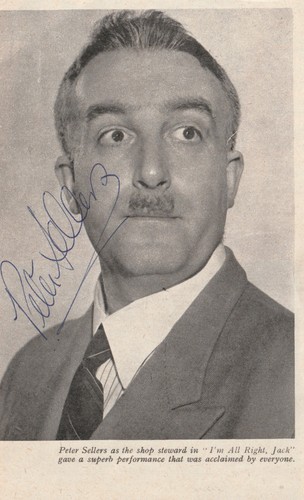 Peter sellers signed - peter, i`m