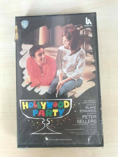 Hollywood party vhs nuova - hollywood,