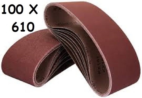 Nastri abrasivi 100mm 610mm - nastri,