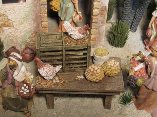Tavolo venditore uova fatto - fatto, a