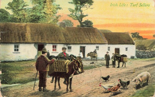 Cartolina epoca venditori di - cartolina, d'epoca