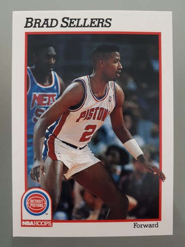 1991 nba hoops brad sellers - nba,