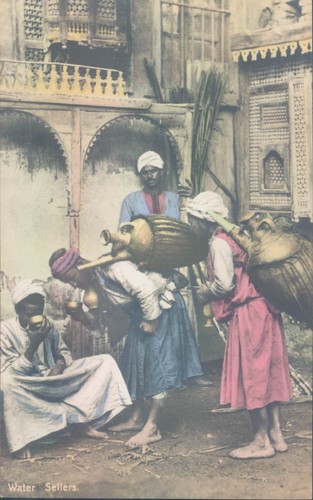 Egitto venditori acqua - venditori, d'acqua